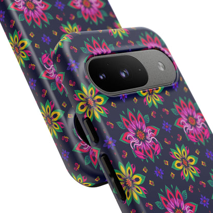 Tough Cases, Scorpio, Zodiac v4, Flower Pattern