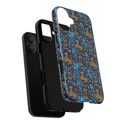 Tough Cases, Capricorn, Zodiac, Bubble Pattern