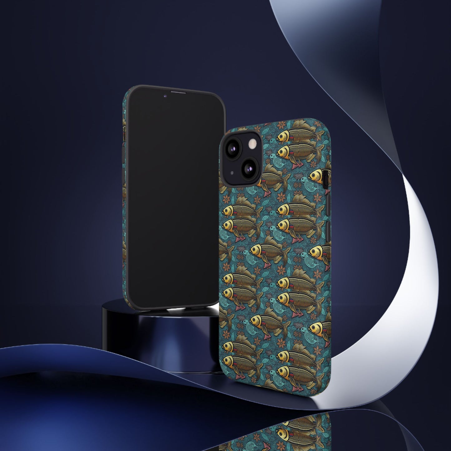 Tough Cases, Pisces, Zodiac v1, Metal Pattern