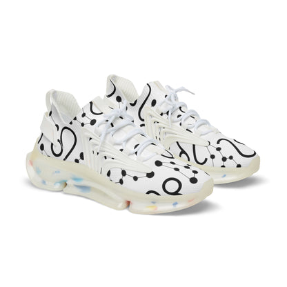 Men's Mesh Sneakers, Leo Zodiac Sign, all over print