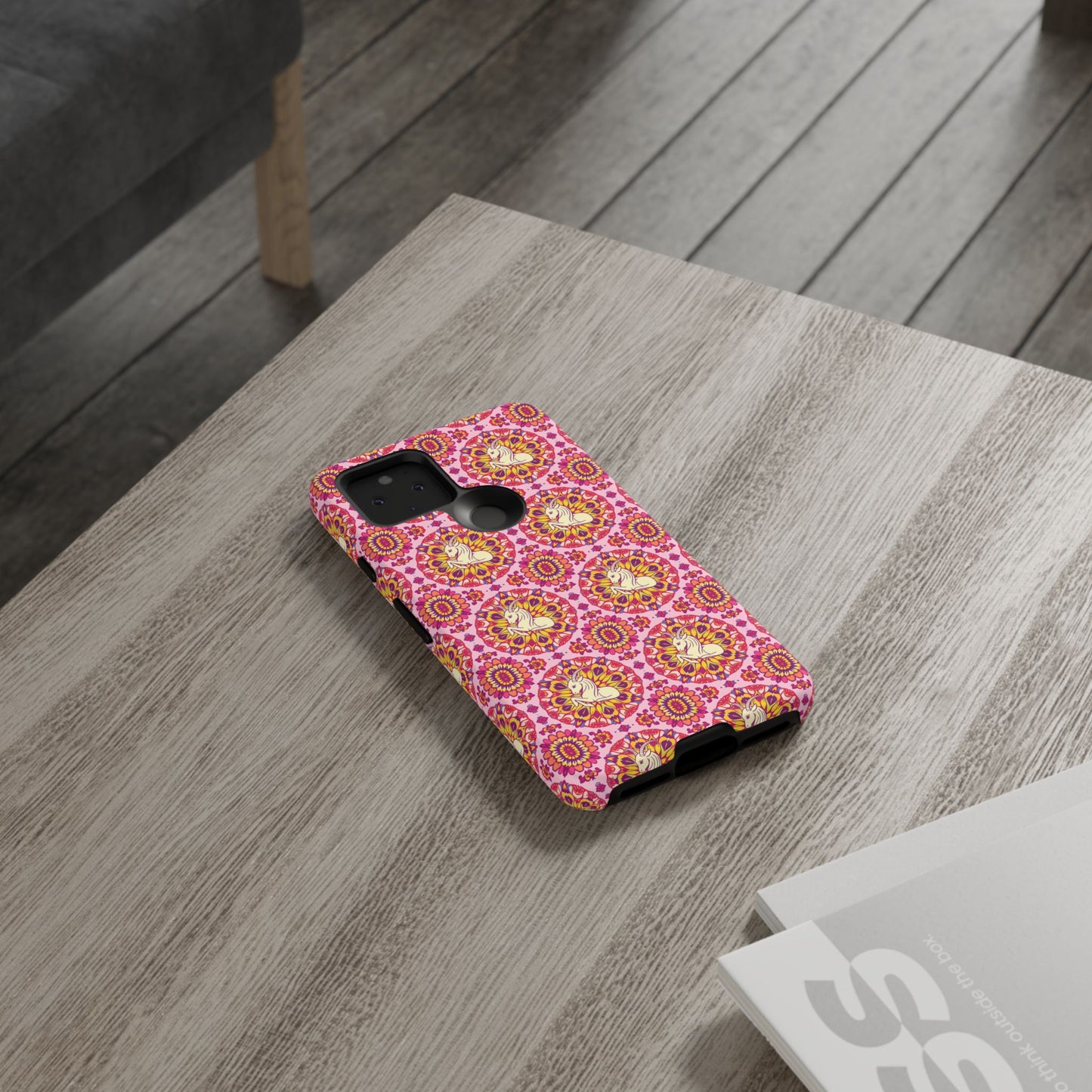 Tough Cases, Capricorn, Zodiac v4, Flower Pattern