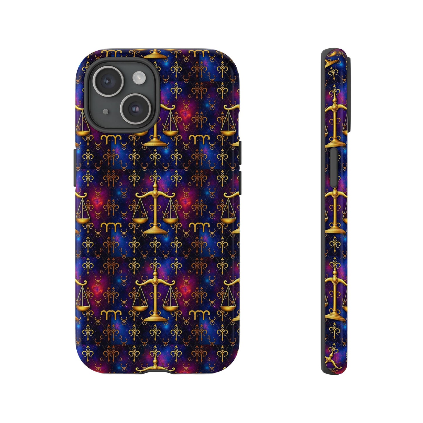 Tough Cases, Libra, Zodiac v2, Metal Pattern