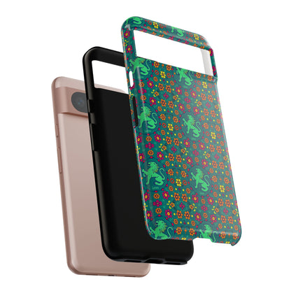 Tough Cases, Leo, Zodiac v3, Flower Pattern