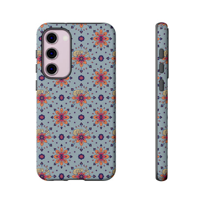 Tough Cases, Sagittarius, Zodiac v3, Flower Pattern