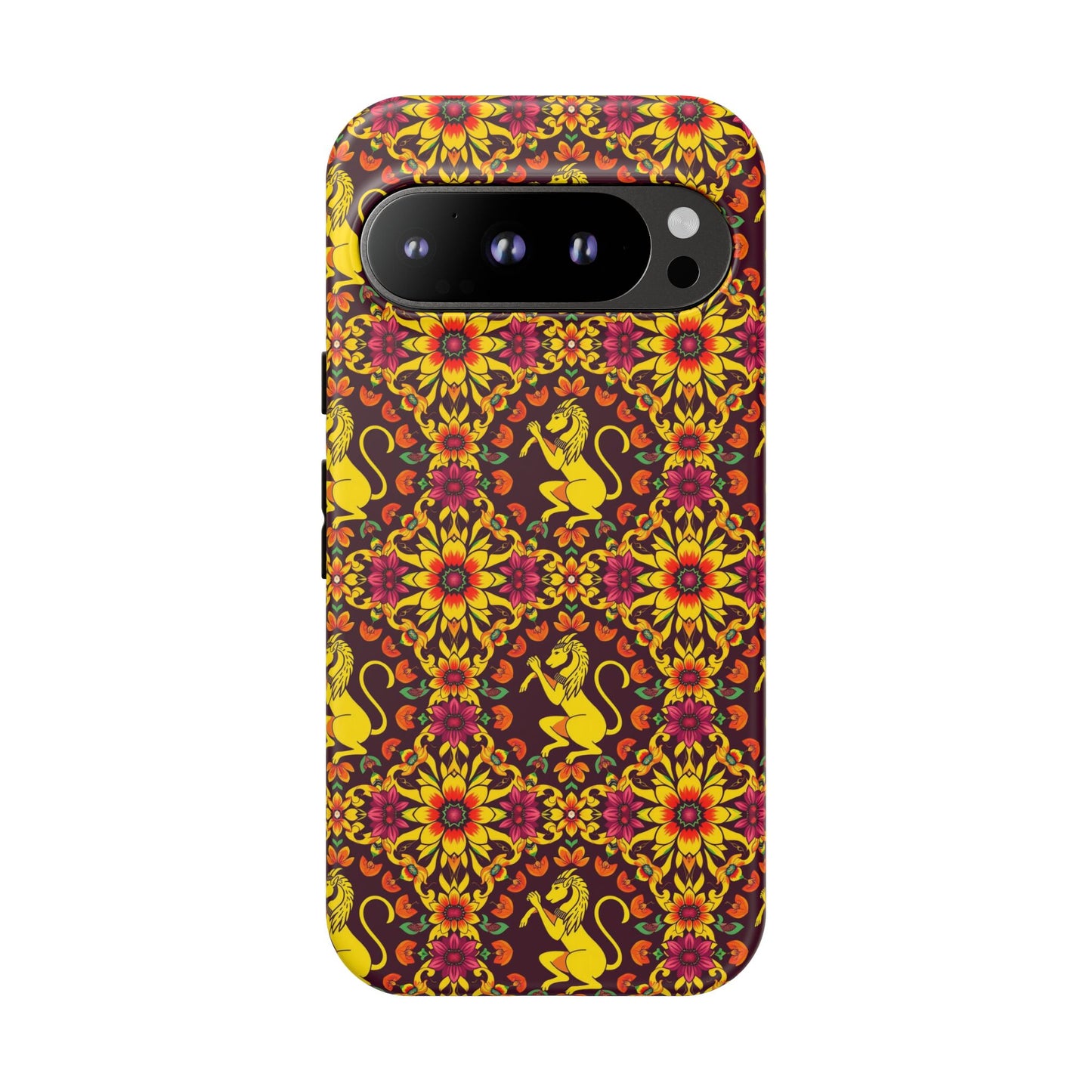 Tough Cases, Virgo, Zodiac v1, Flower Pattern