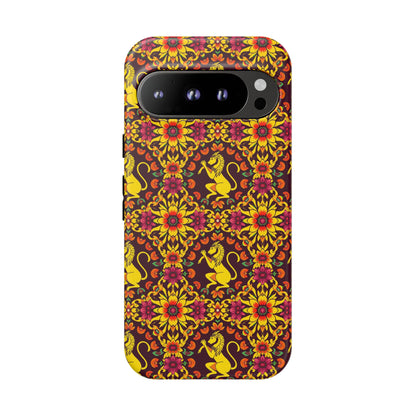 Tough Cases, Virgo, Zodiac v1, Flower Pattern