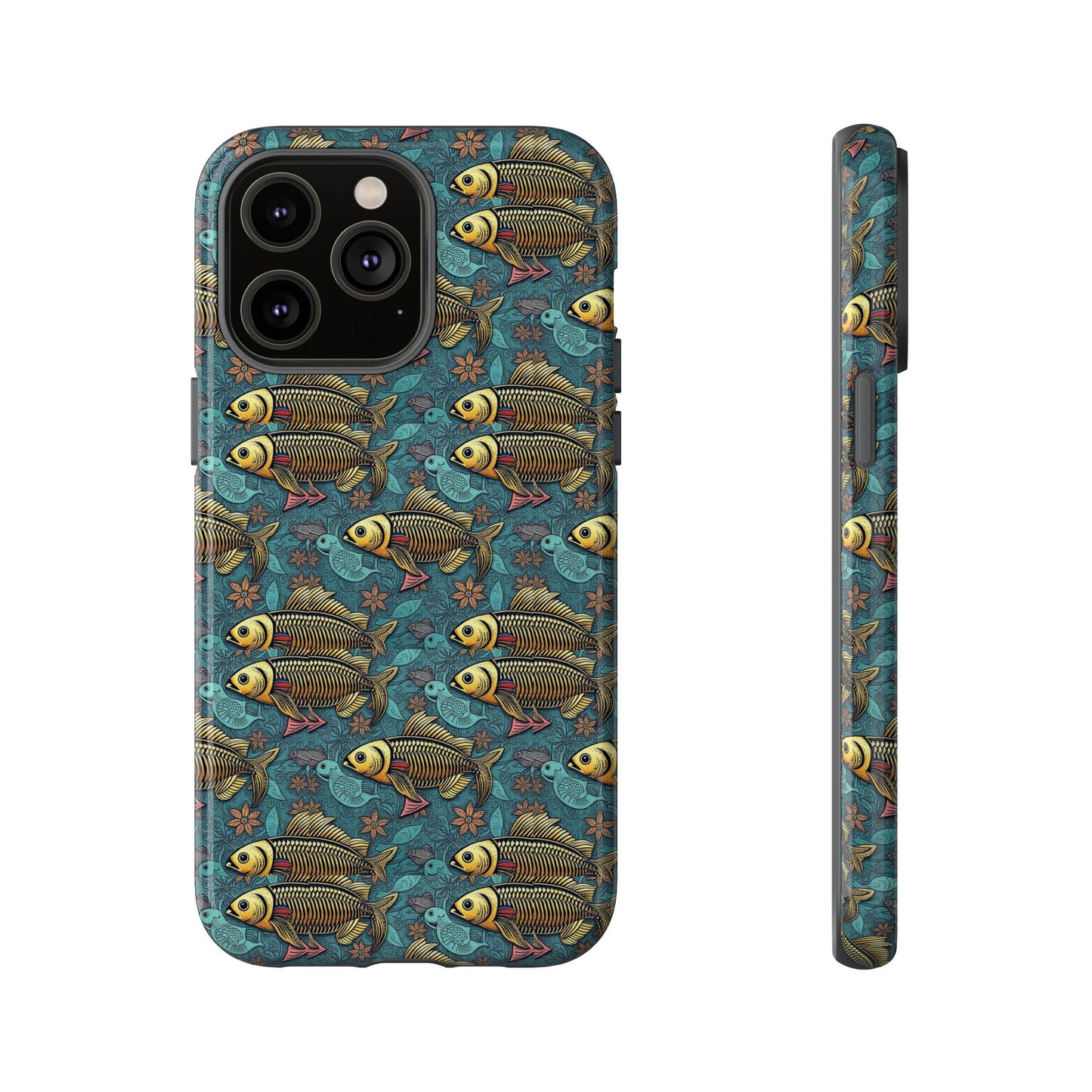 Tough Cases, Pisces, Zodiac v1, Metal Pattern