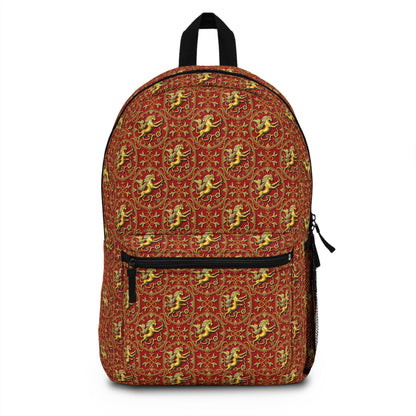 Backpack, Sagittarius, Zodiac v2, Metal Pattern