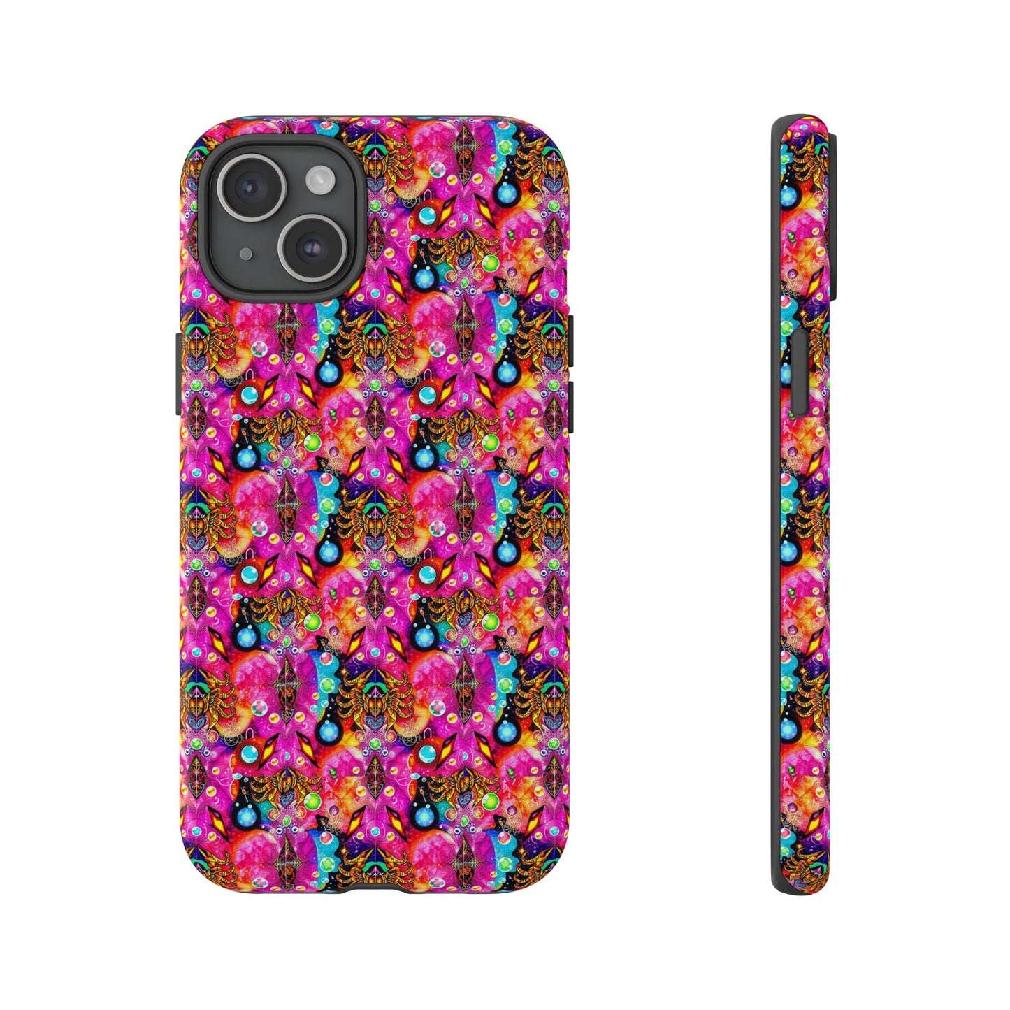Tough Cases, Scorpio, Zodiac v1, Bubble Pattern