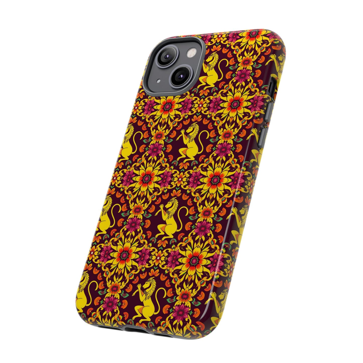 Tough Cases, Virgo, Zodiac v1, Flower Pattern