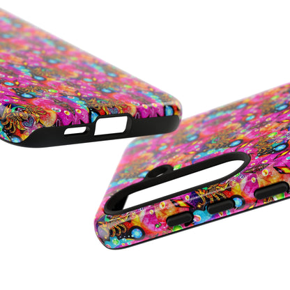 Tough Cases, Scorpio, Zodiac v1, Bubble Pattern