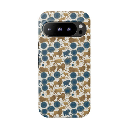 Tough Cases, Leo, Zodiac v2, Metal Pattern