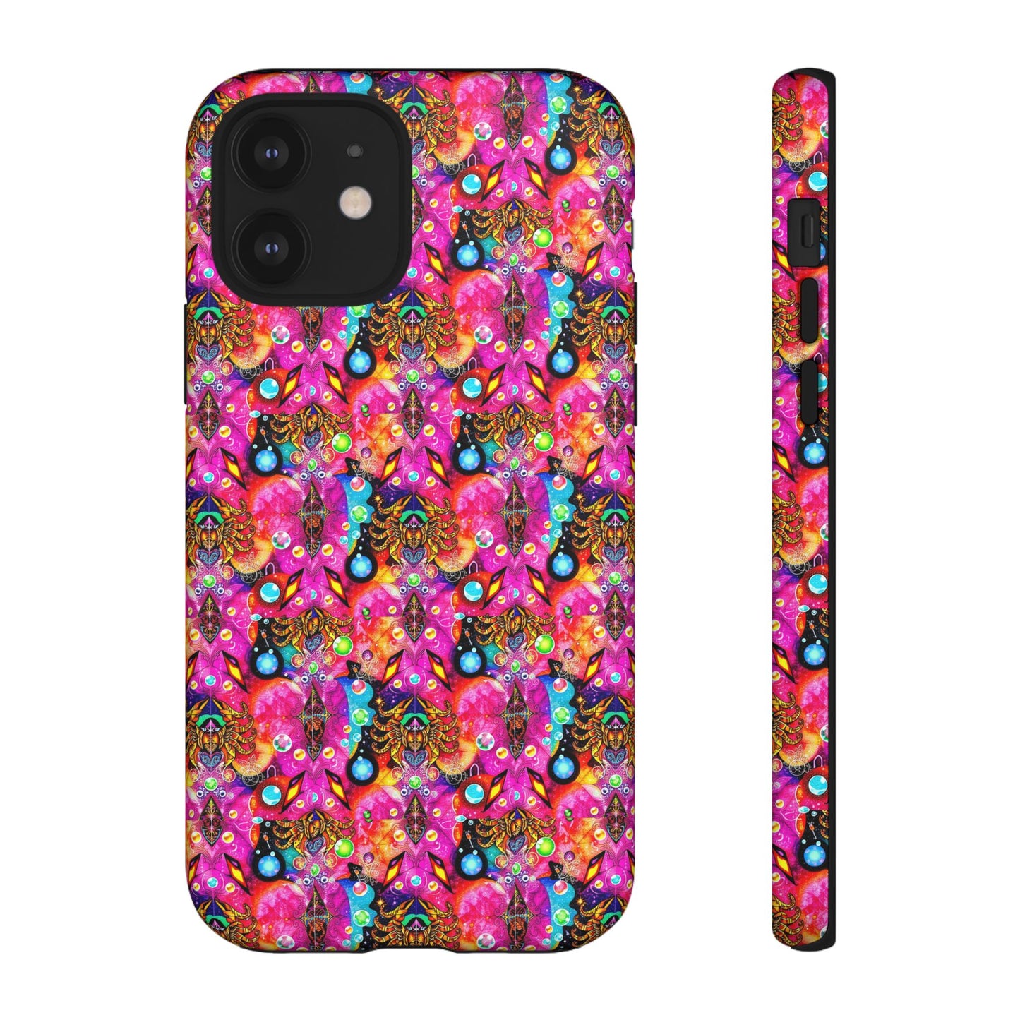 Tough Cases, Scorpio, Zodiac v1, Bubble Pattern