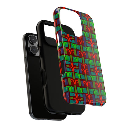 Tough Cases, Aries, Zodiac v2, Shape Pattern