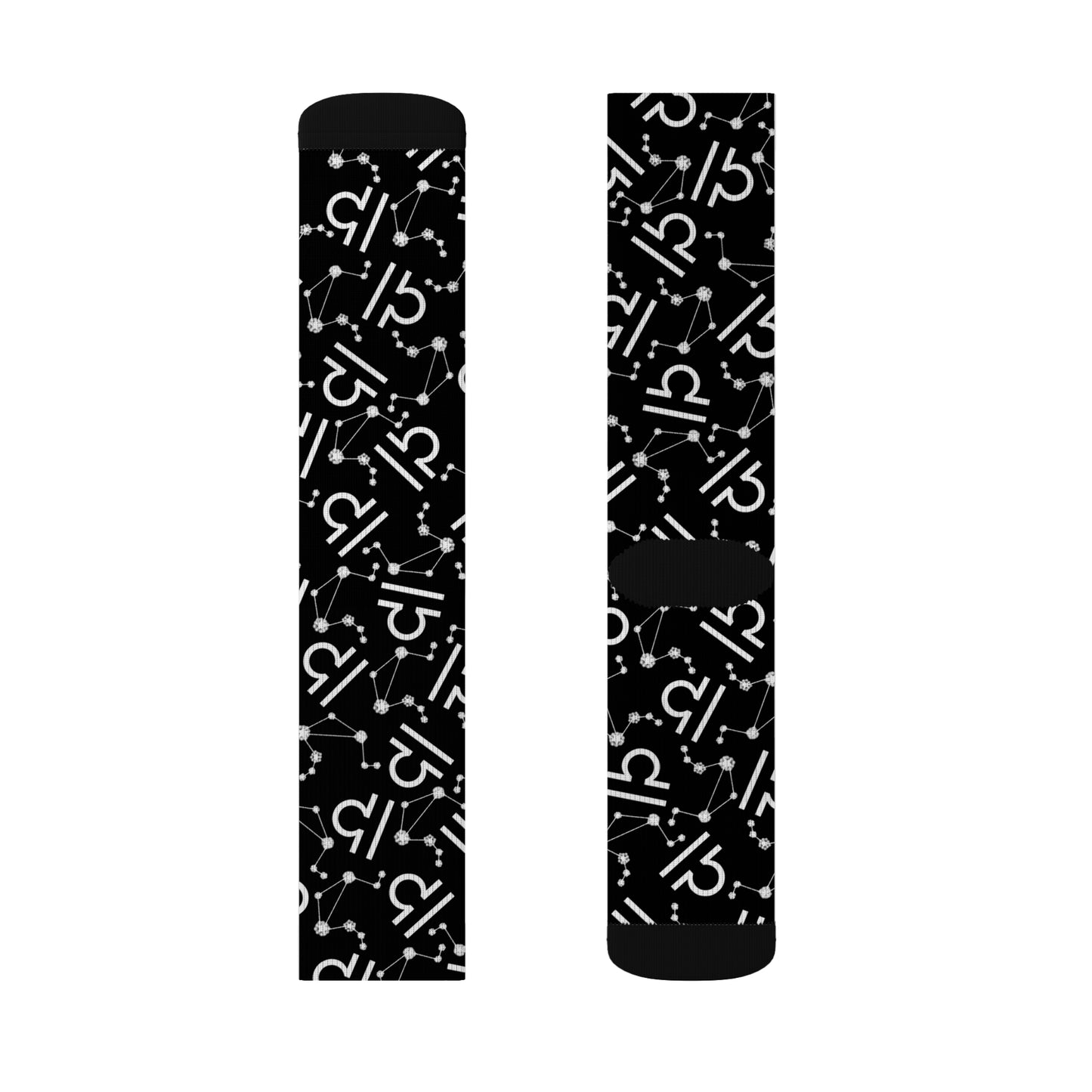 Zodiac Sublimation Socks Libra Zodiac sign