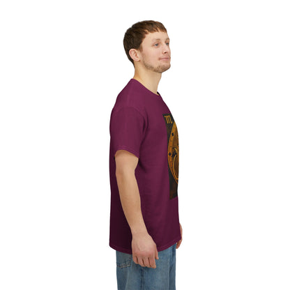 Unisex Heavy Cotton T-Shirt, Gold Lion v1, Leo Zodiac Design