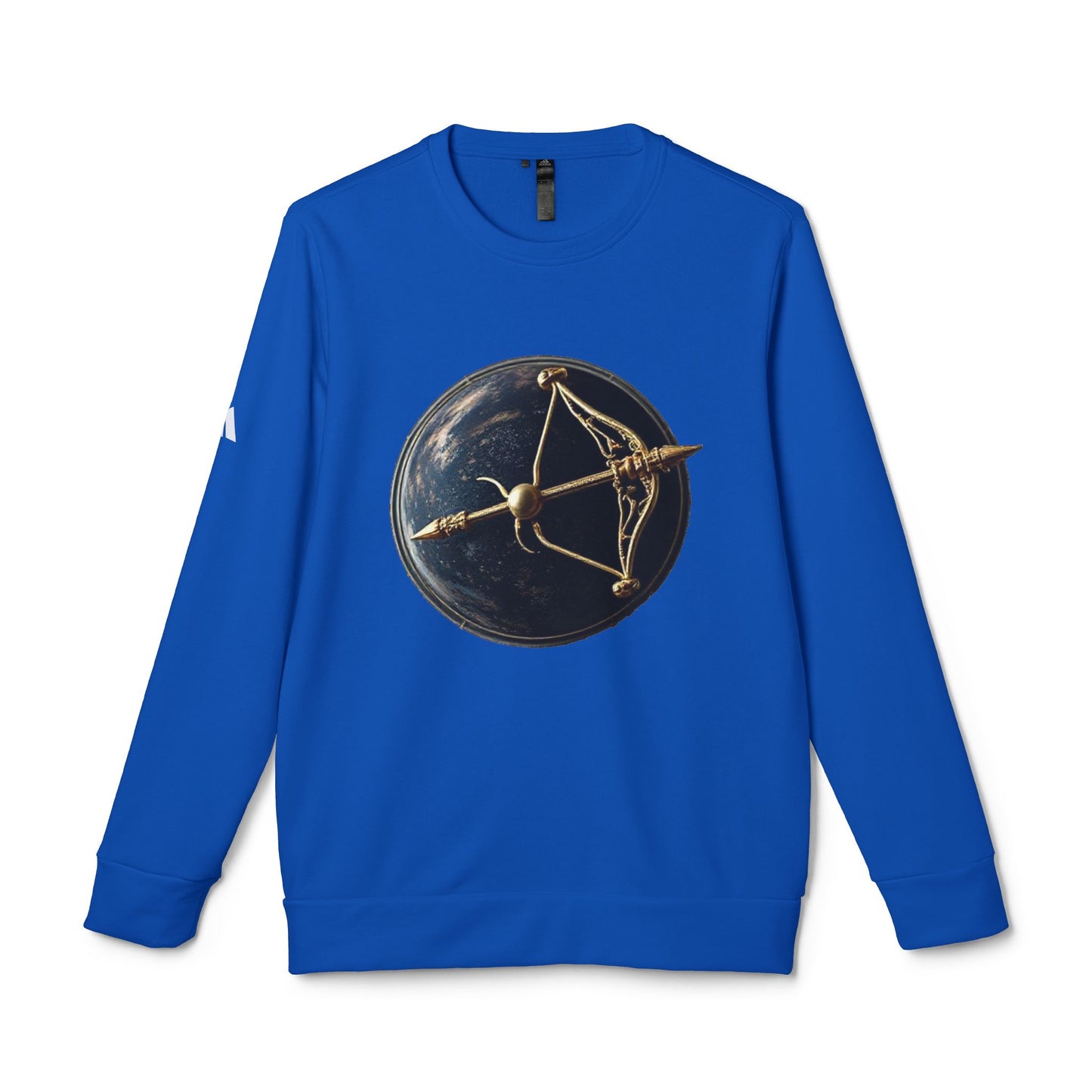 Adidas, Unisex Fleece Crewneck Sweatshirt, Sagittarius, Pop Art, Zodiac