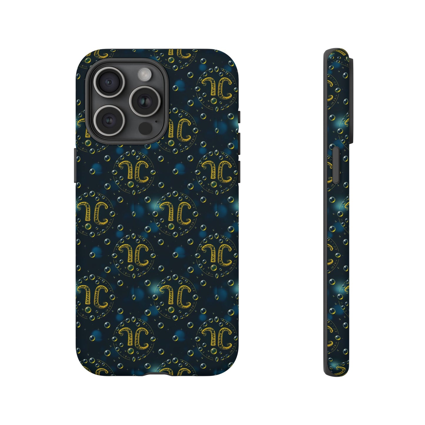 Tough Cases, Aquarius, Zodiac v2, Bubble Pattern