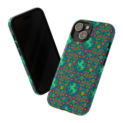 Tough Cases, Leo, Zodiac v3, Flower Pattern