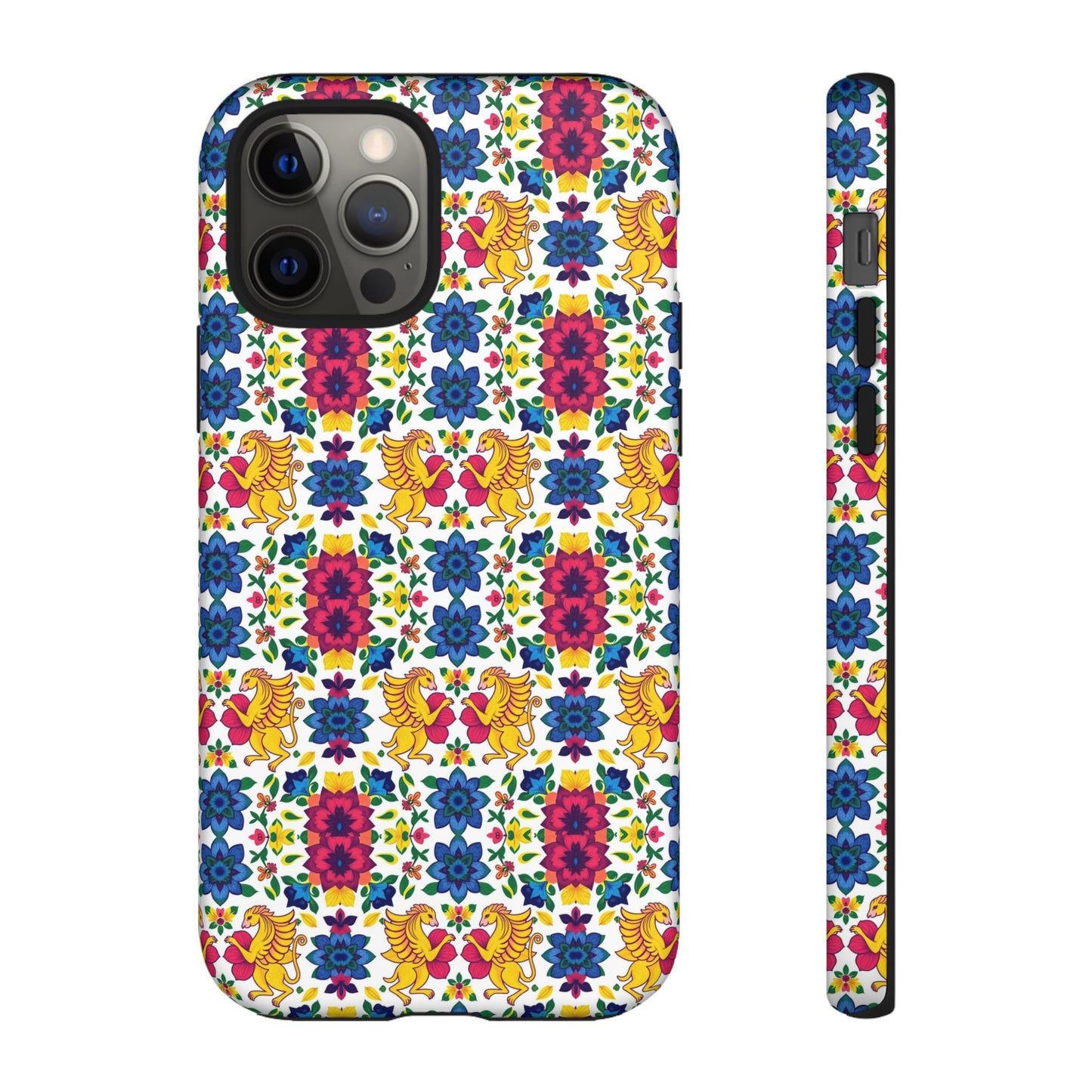 Tough Cases, Gemini, Zodiac, Flower Pattern