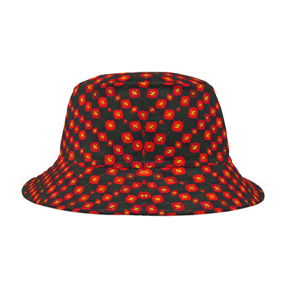 Bucket Hat, (AOP), Sagittarius, Zodiac, Shape Pattern