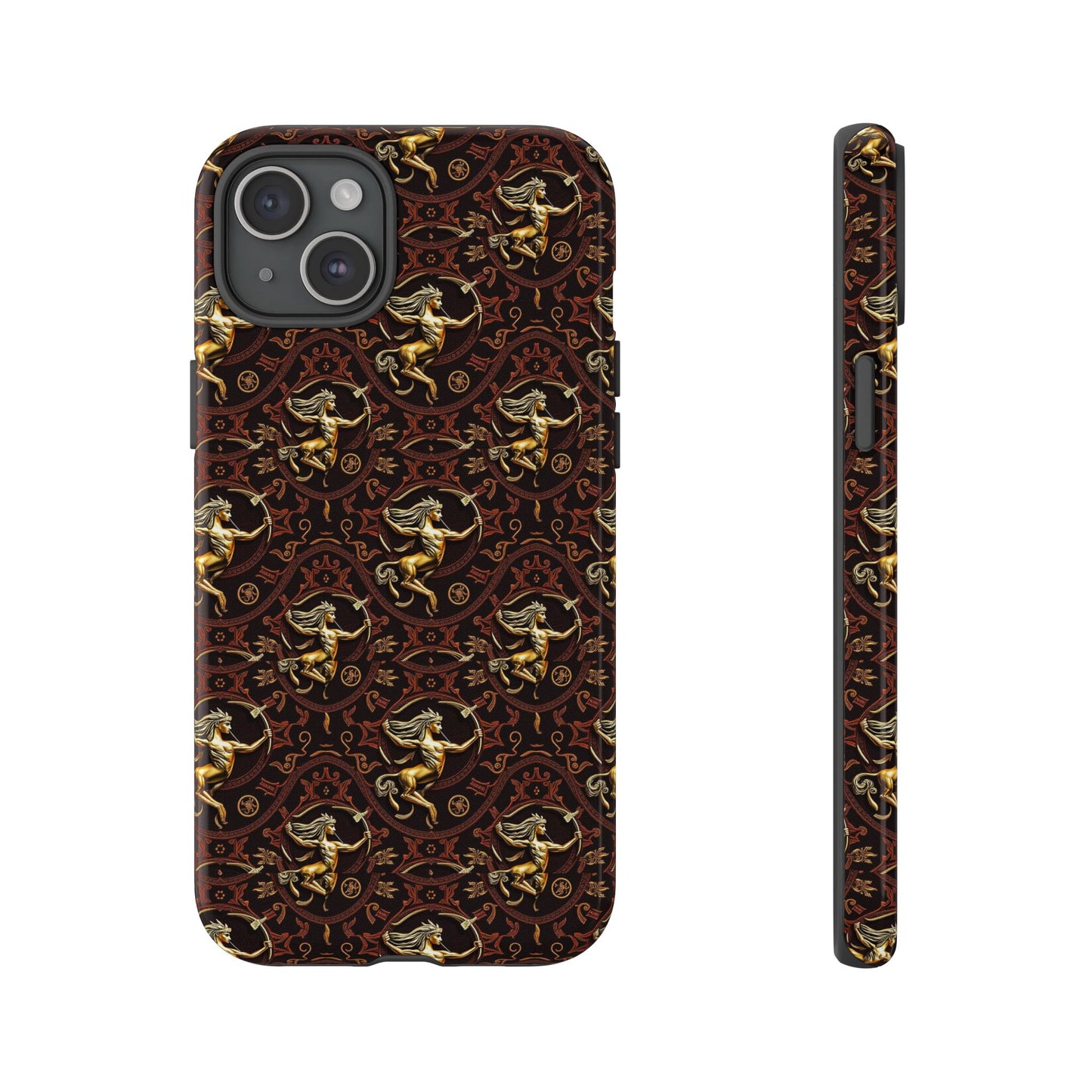 Tough Cases, Sagittarius, Zodiac, Metal Pattern
