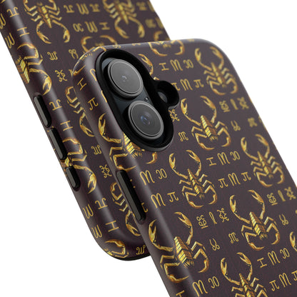 Tough Cases, Scorpio, Zodiac v2, Metal Pattern
