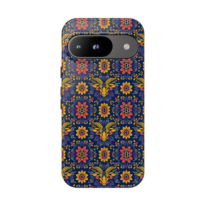 Tough Cases, Taurus, Zodiac v3, Flower Pattern