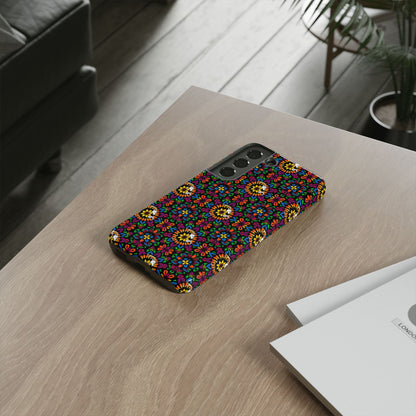Tough Cases, Capricorn, Zodiac v2, Flower Pattern