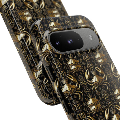 Tough Cases, Cancer, Zodiac, Metal Pattern
