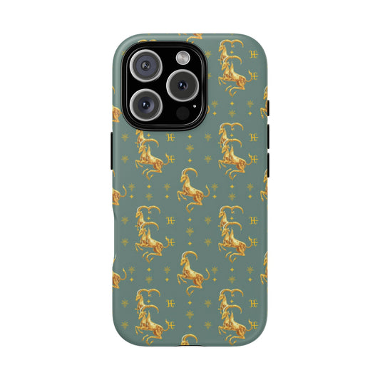 Tough Cases, Capricorn, Zodiac v1, Metal Pattern