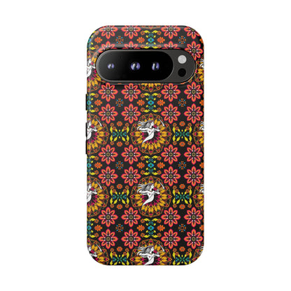 Tough Cases, Sagittarius, Zodiac v2, Flower Pattern