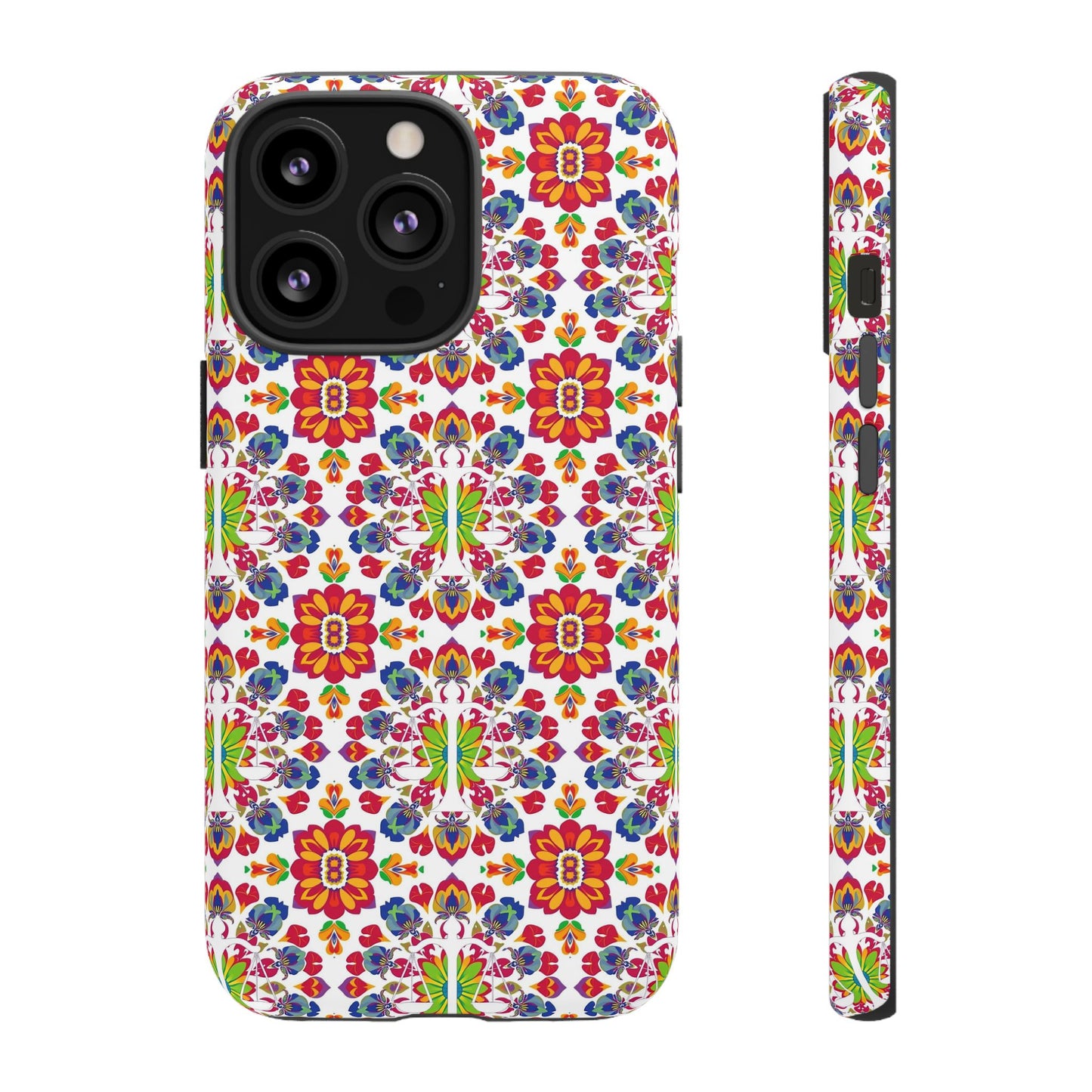 Tough Cases, Libra, Zodiac v1, Flower Pattern