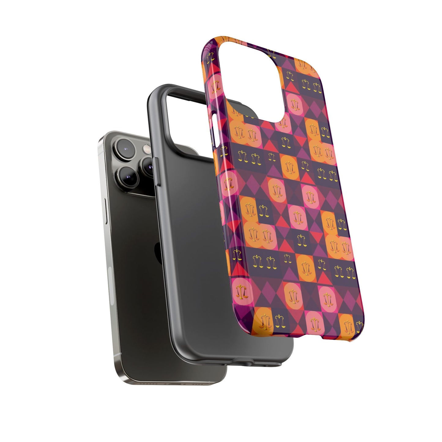 Tough Cases, Libra, Zodiac v1, Shape Pattern
