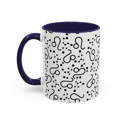 Accent Coffee Mug with the Leo sign (11, 15oz)