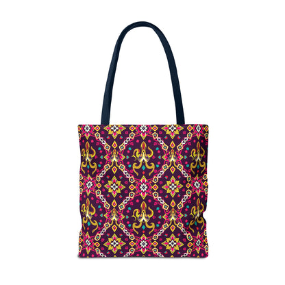Tote Bag (AOP), Capricorn, Zodiac, Jewel Pattern