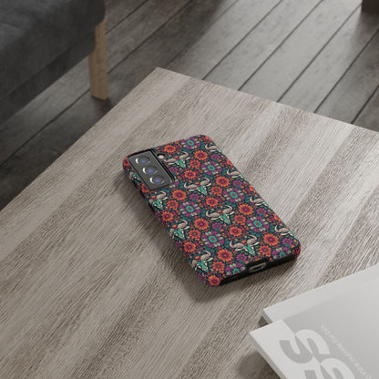 Tough Cases, Taurus, Zodiac v4, Flower Pattern