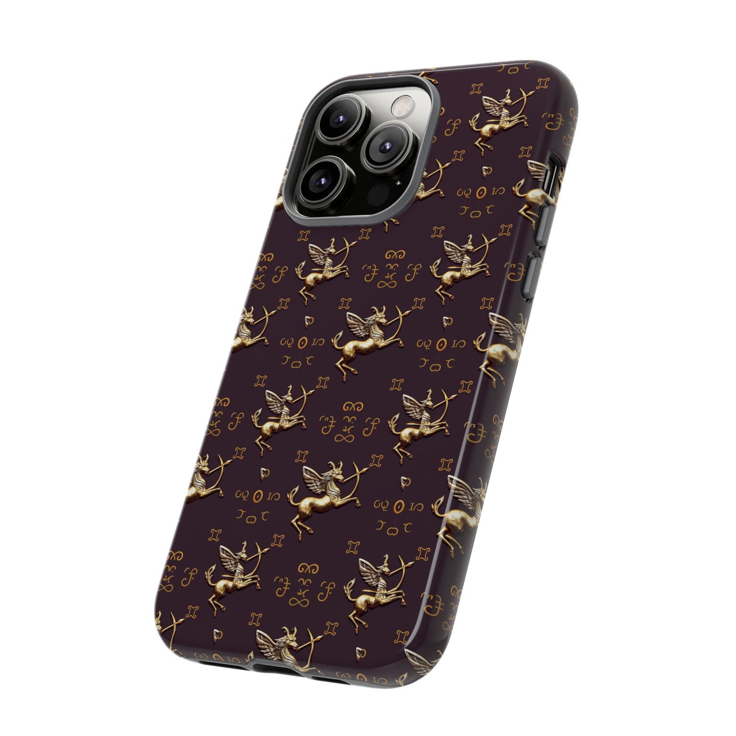 Tough Cases, Sagittarius, Zodiac v3, Metal Pattern