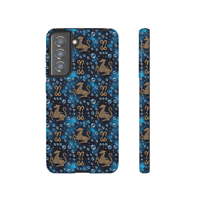 Tough Cases, Capricorn, Zodiac, Bubble Pattern