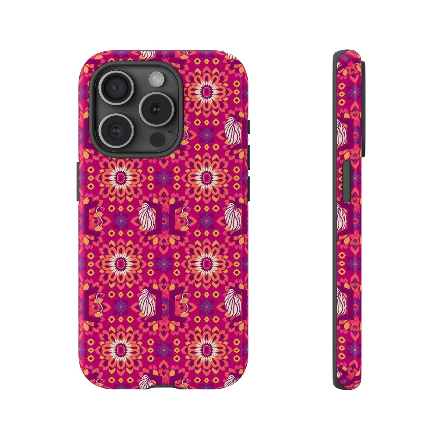 Tough Cases, Gemini, Zodiac v1, Flower Pattern