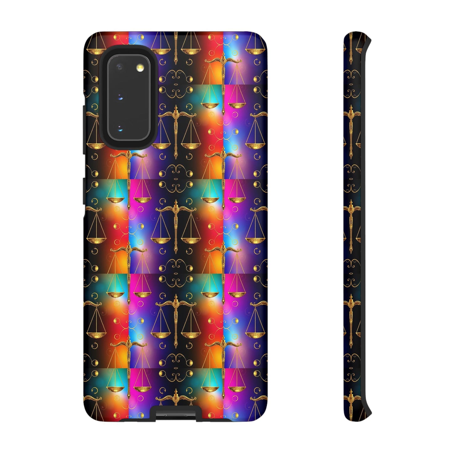 Tough Cases, Libra, Zodiac v1, Metal Pattern