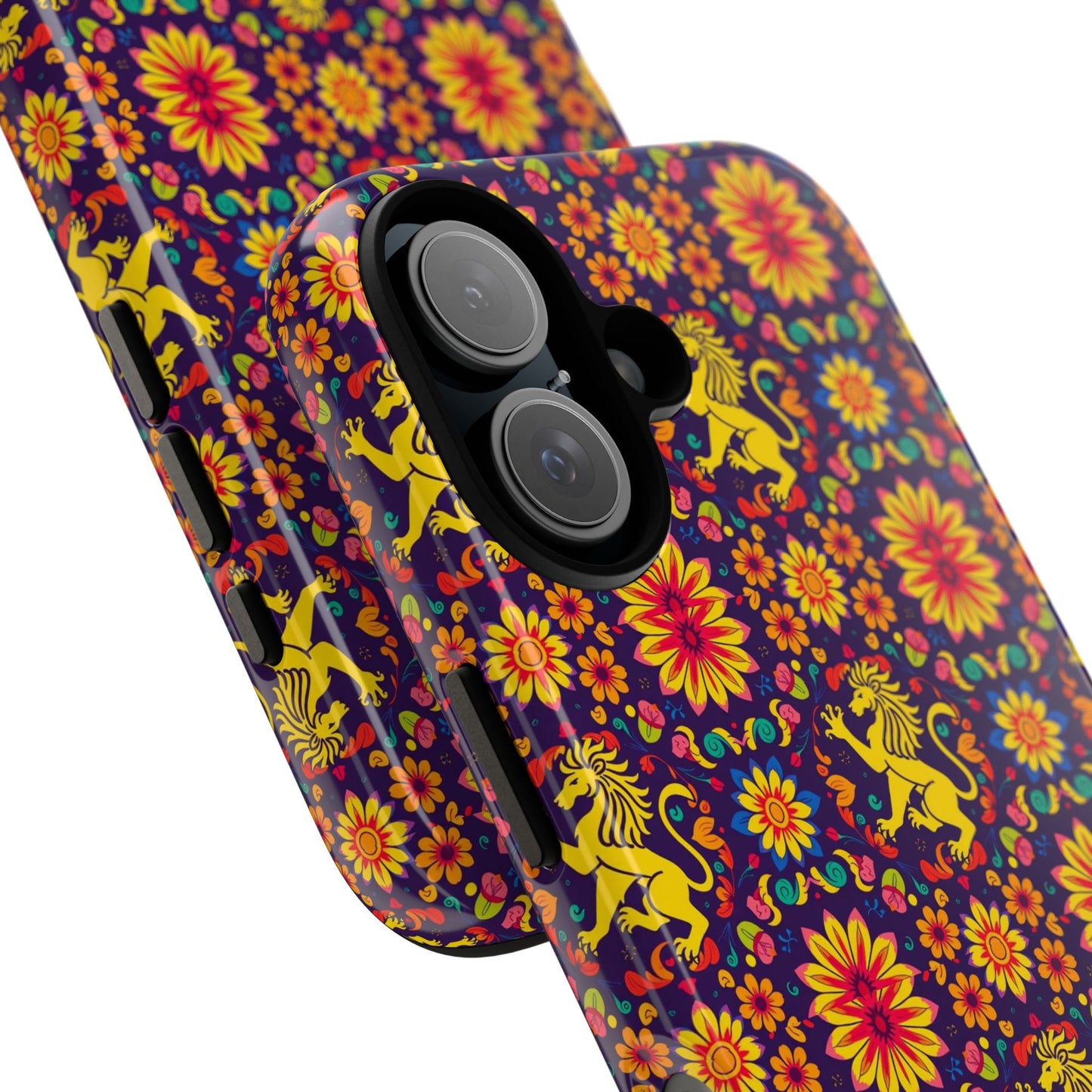 Tough Cases, Leo, Zodiac, Flower Pattern