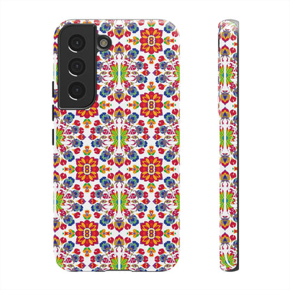 Tough Cases, Libra, Zodiac v1, Flower Pattern