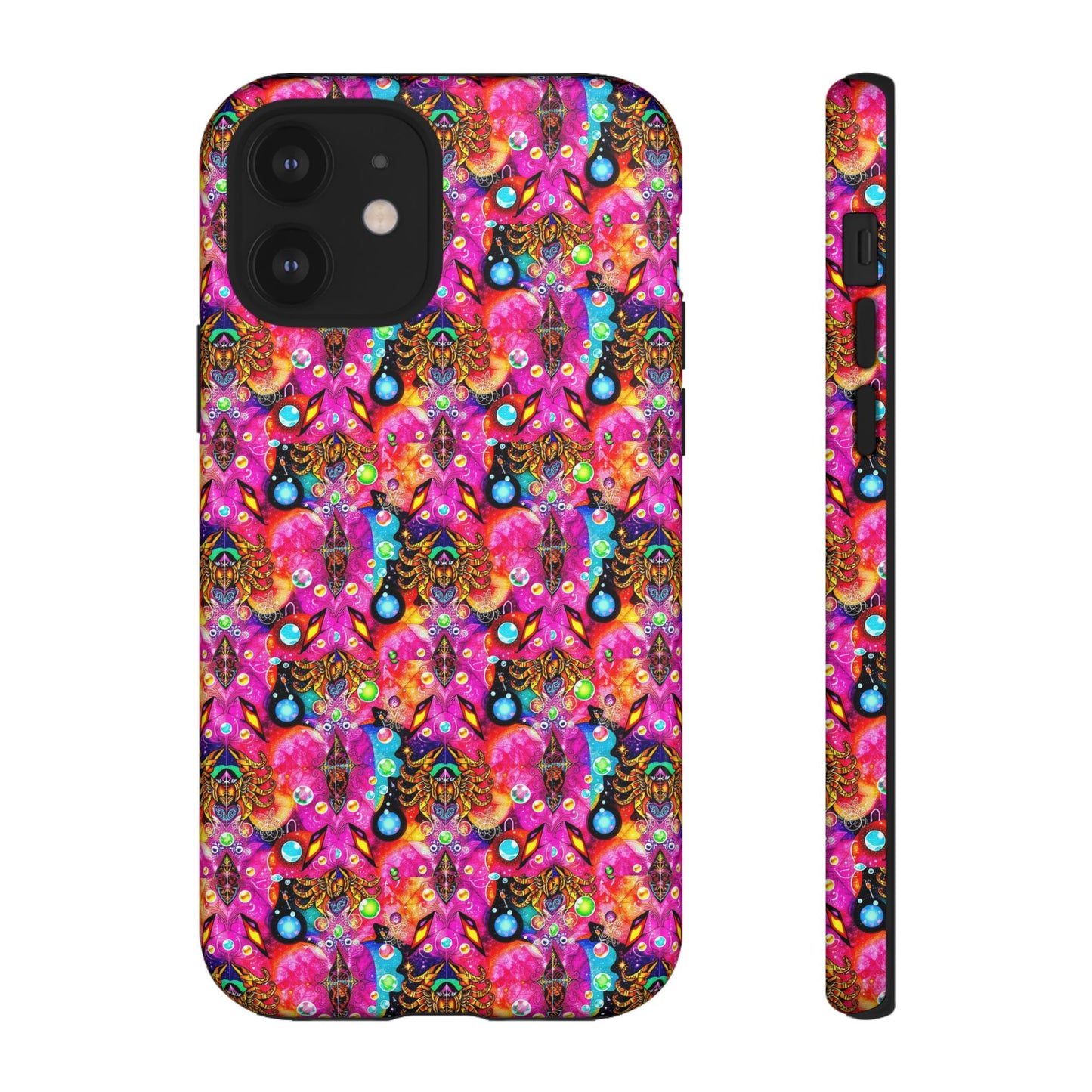 Tough Cases, Scorpio, Zodiac v1, Bubble Pattern