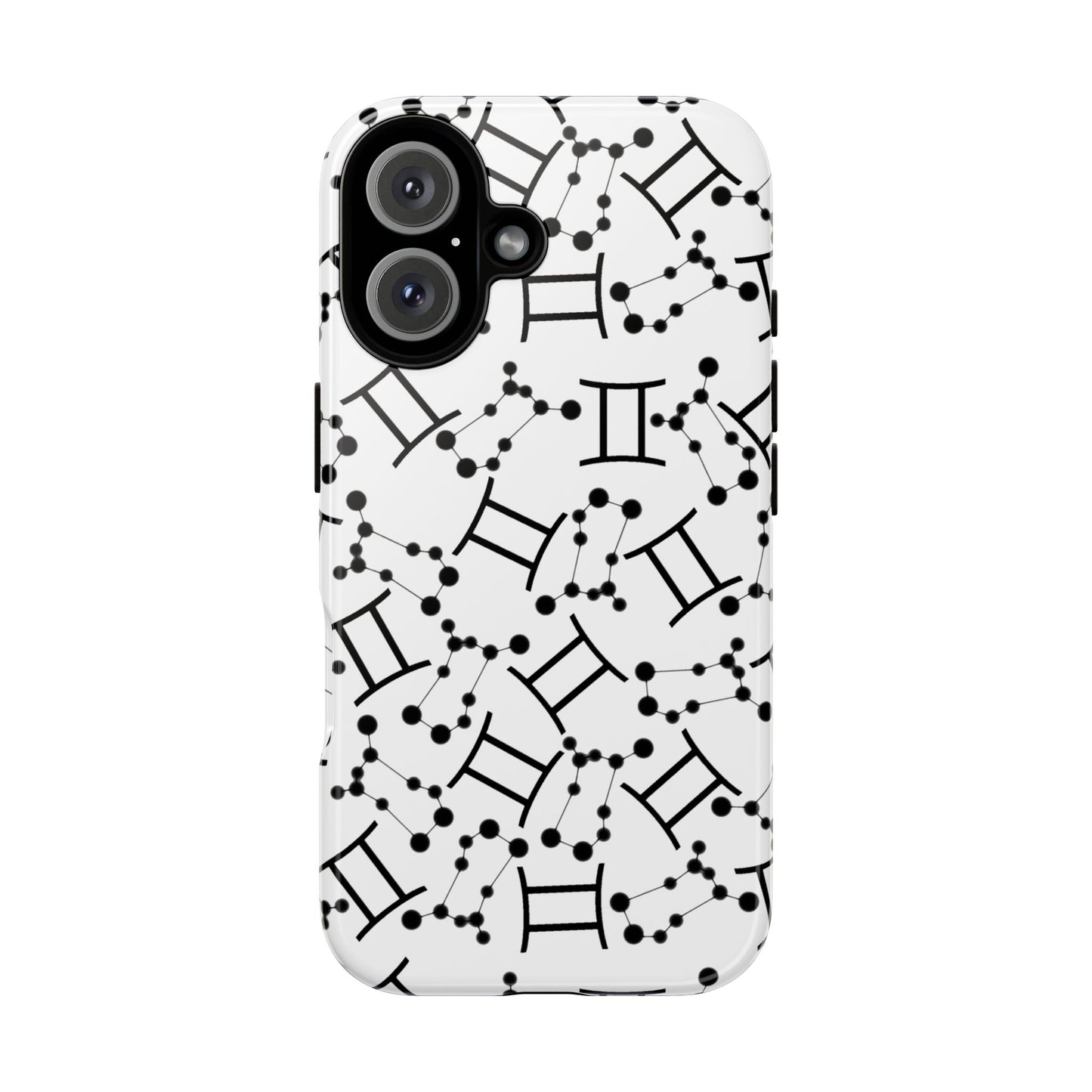 Tough Cases with the Gemini Zodiac sign for iPhone, Samsung Galaxy, and Google Pixel devices