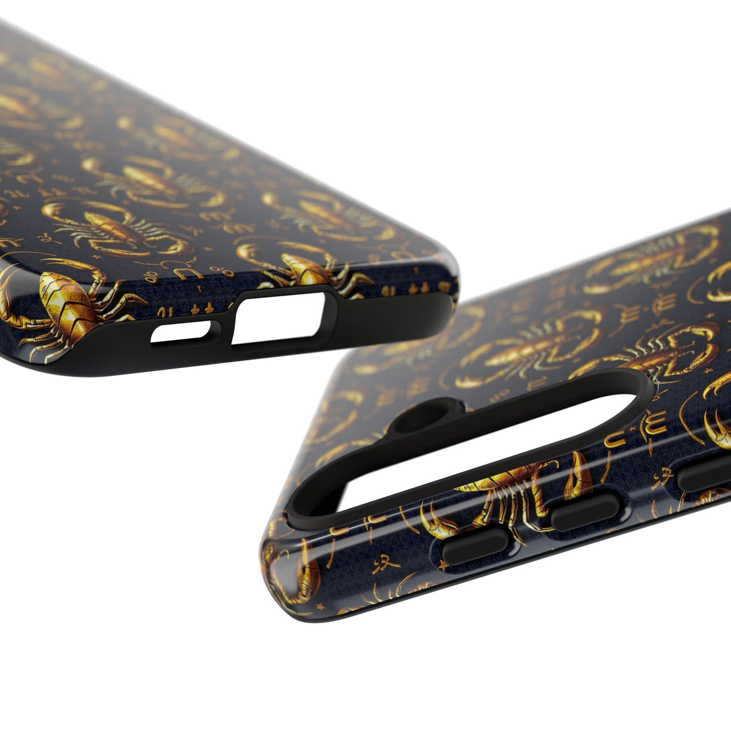 Tough Cases, Scorpio, Zodiac, Metal Pattern