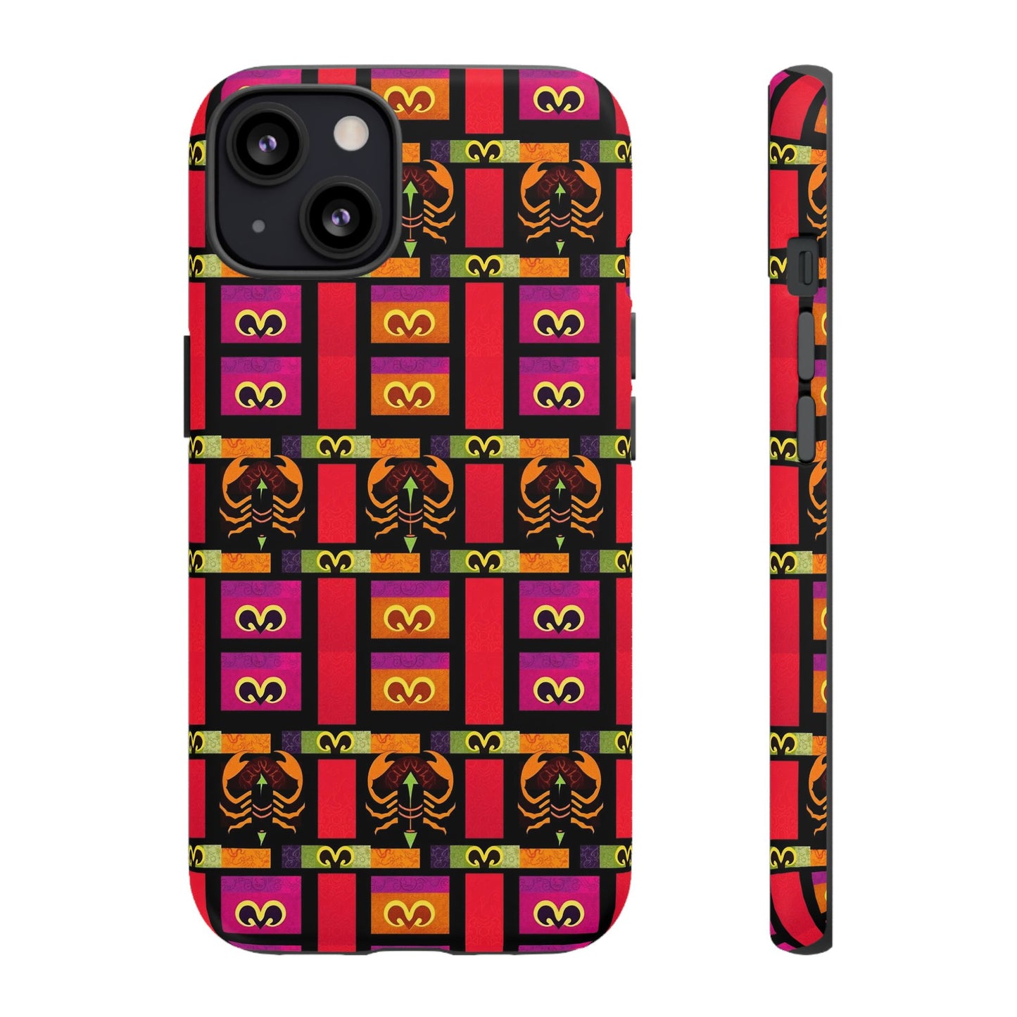 Tough Cases, Scorpio, Zodiac v1, Shape Pattern