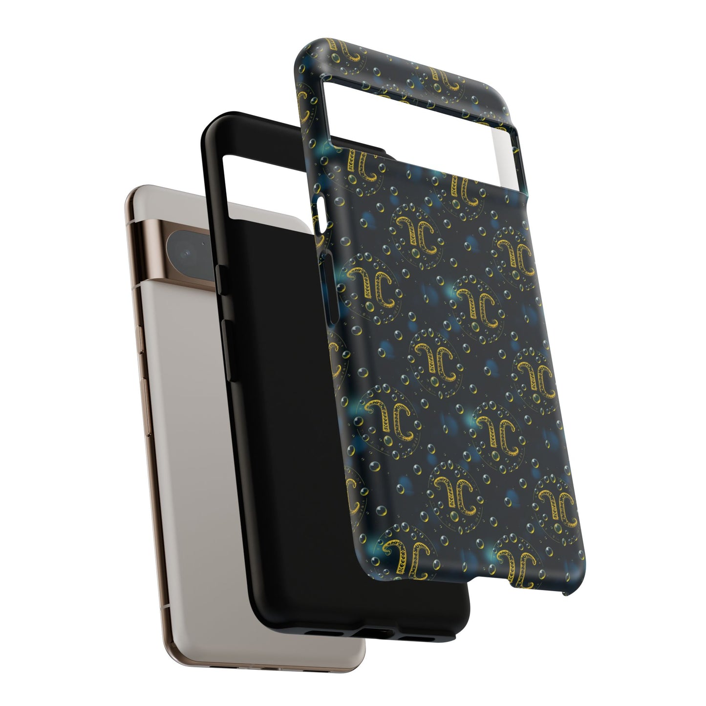 Tough Cases, Aquarius, Zodiac v2, Bubble Pattern
