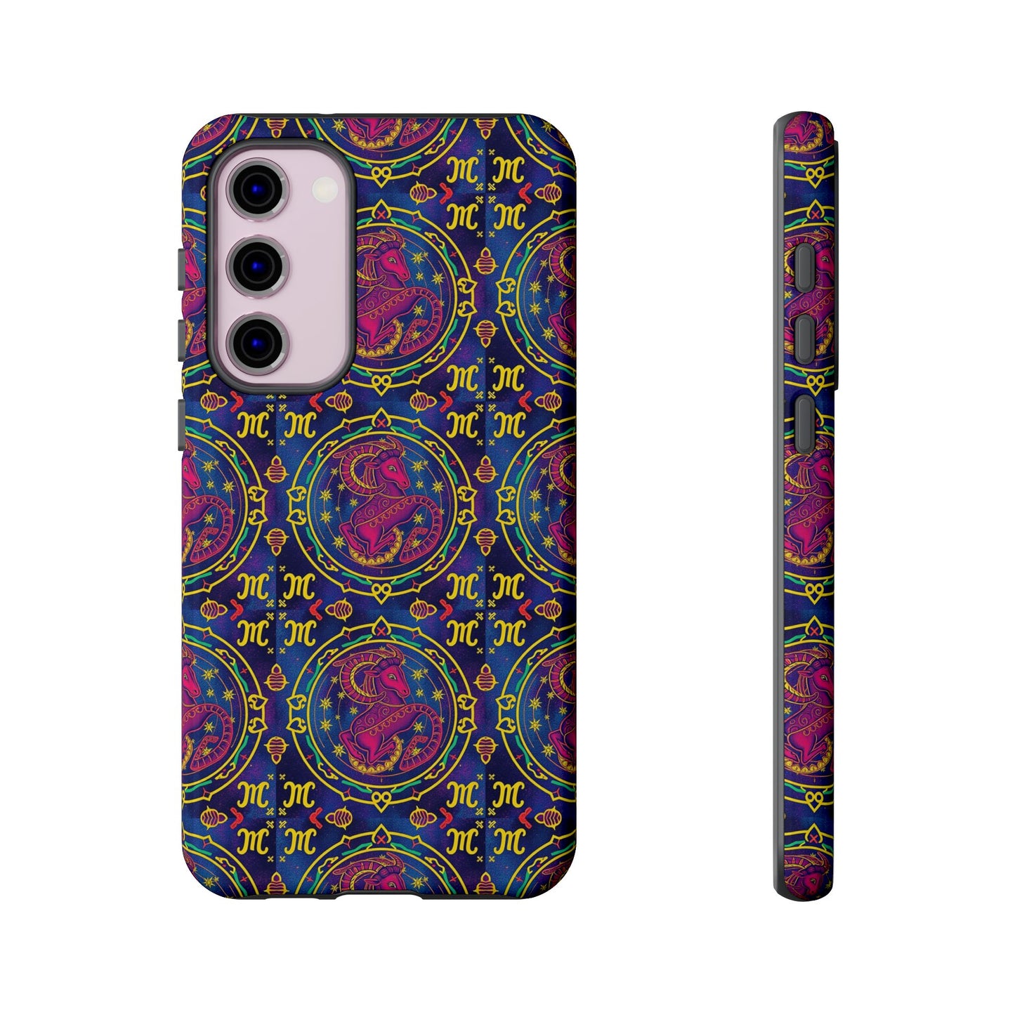 Tough Cases, Capricorn, Zodiac, Metal Pattern