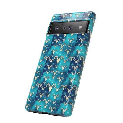Tough Cases, Aries, Zodiac v1, Bubble Pattern